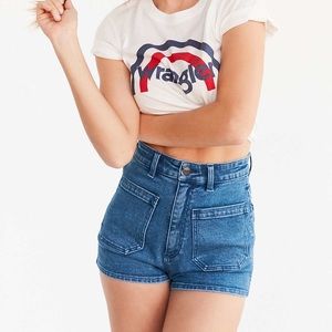 Wrangler Pin Up Denim Shorts